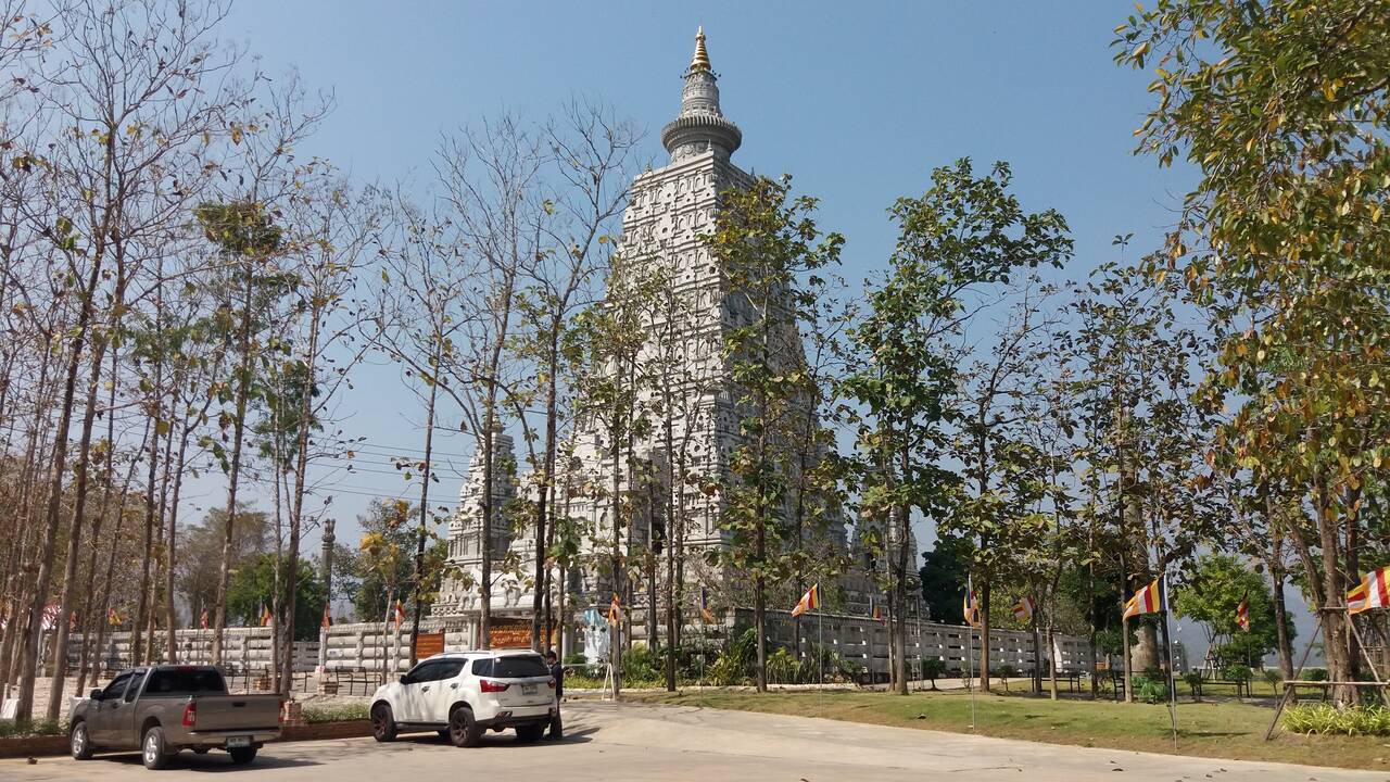 Wat Chong Kham Phra Aram Luang in Lampang province