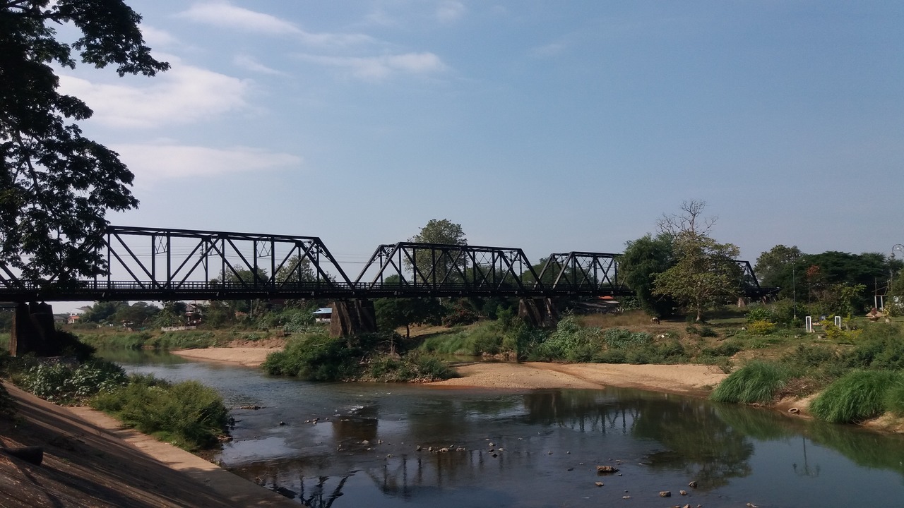 Wang River in Lampang - Black Bridge, photo: Daniel Karwicki
