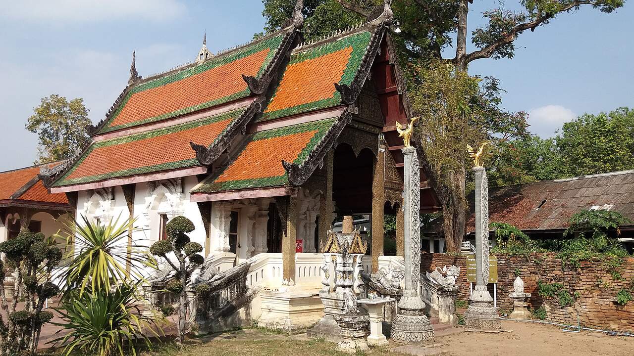 Wat Pratu Pong in Lampang - Ubosot, photo: Daniel Karwicki